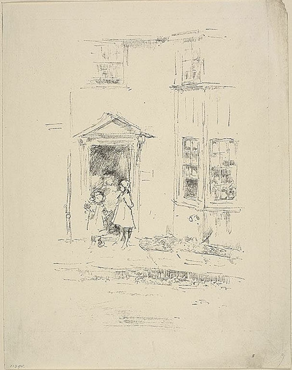 La Petite Porte, Lyme Regis - James Abbott McNeill Whistler