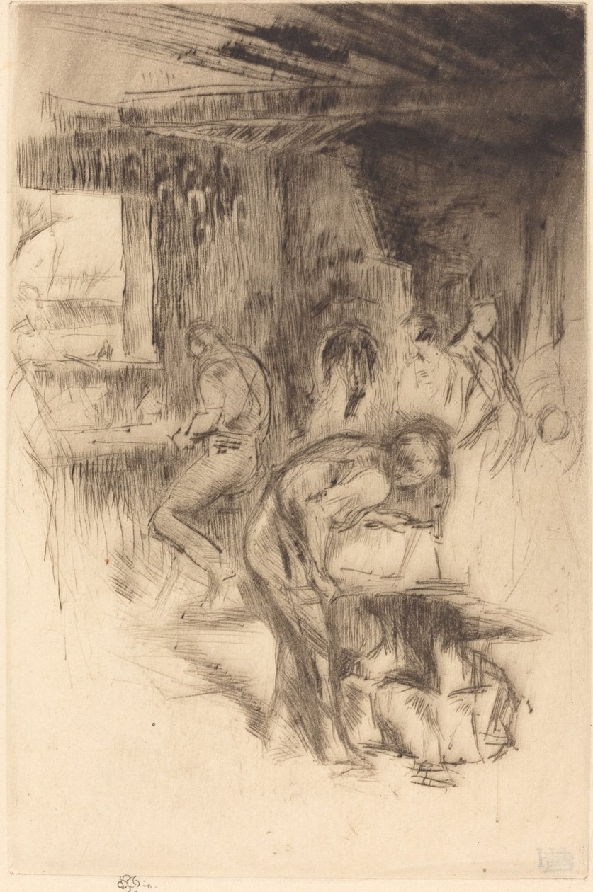 La petite forge - James Abbott McNeill Whistler