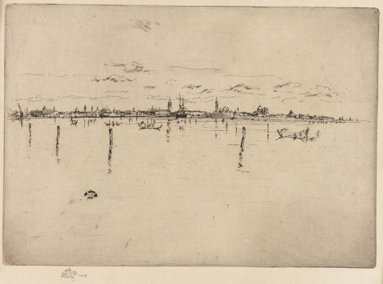 La petite Venise - James Abbott McNeill Whistler