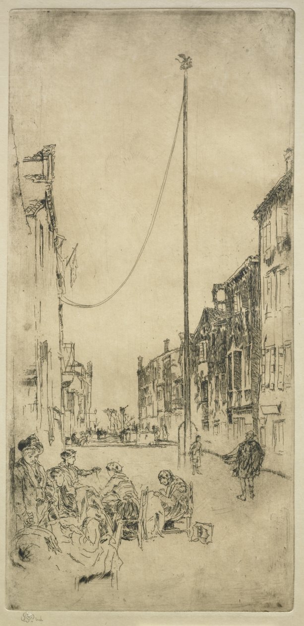 Le mât - James McNeill Whistler