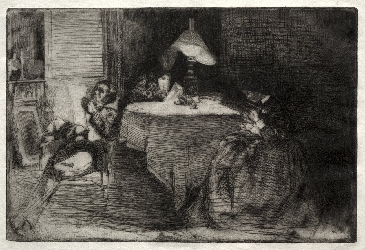 La salle de musique - James McNeill Whistler