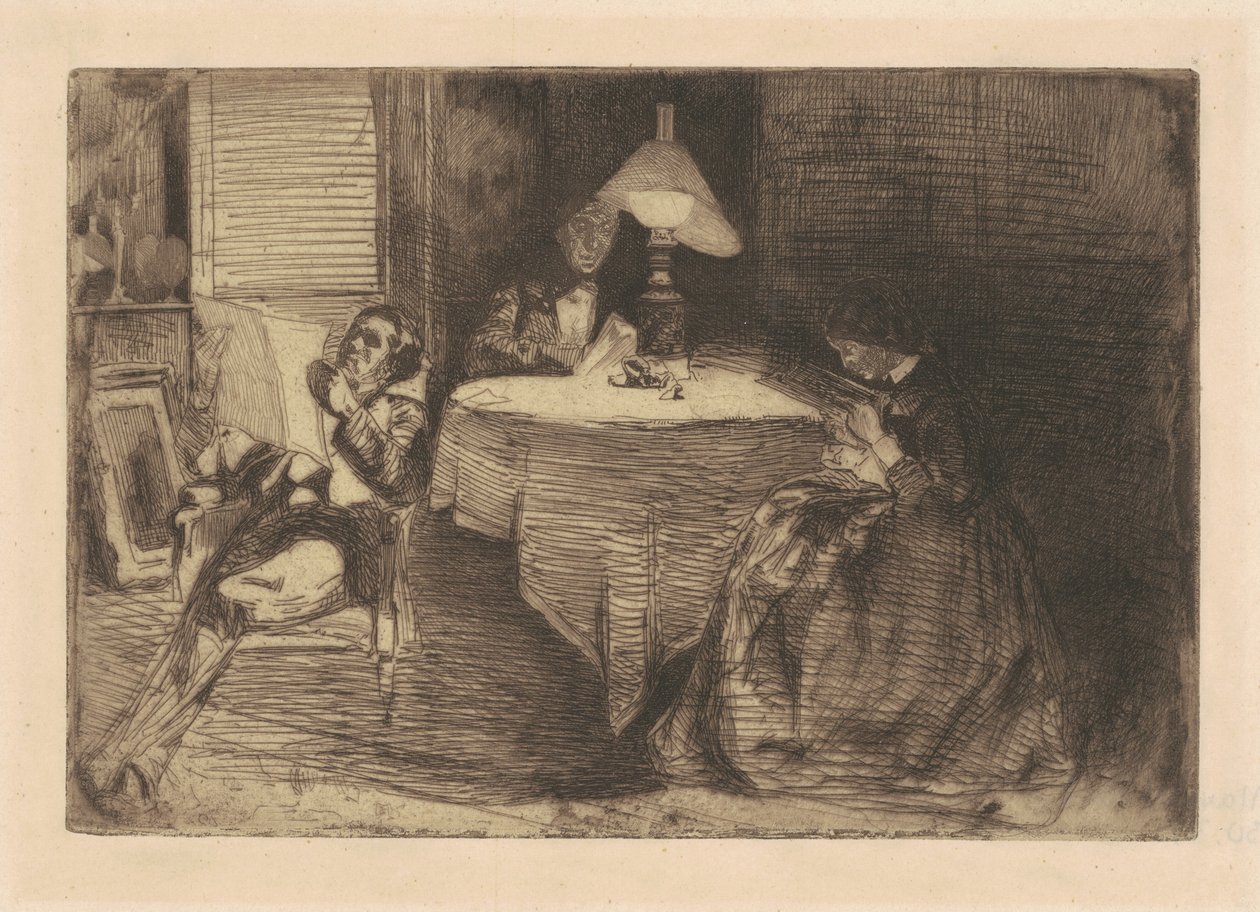 La salle de musique - James McNeill Whistler