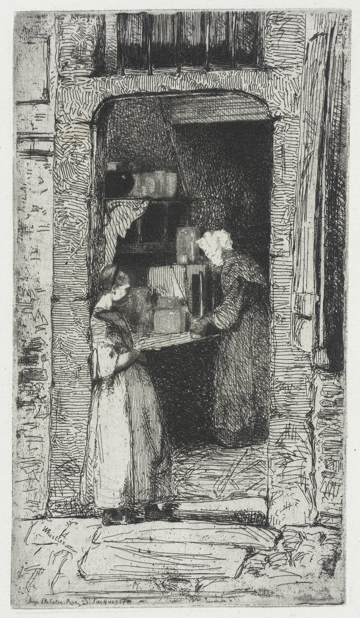 Le marchand de moutarde - James McNeill Whistler