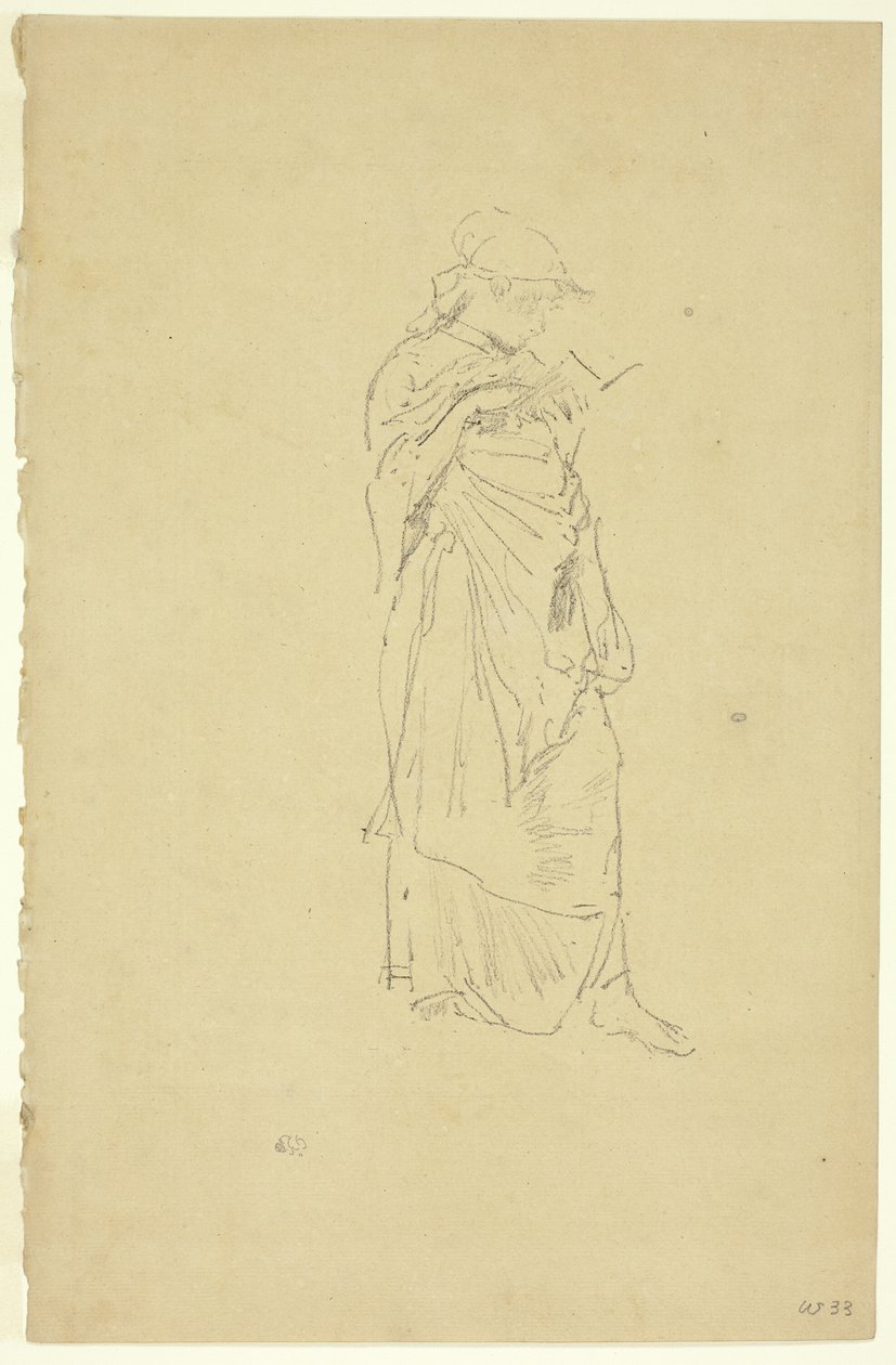 Le roman : Fille lisant - James Abbott McNeill Whistler