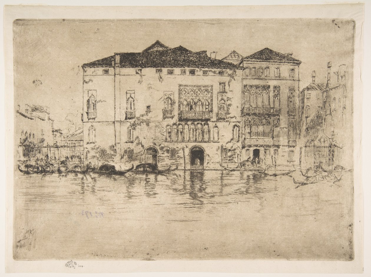 Les palais - James McNeill Whistler
