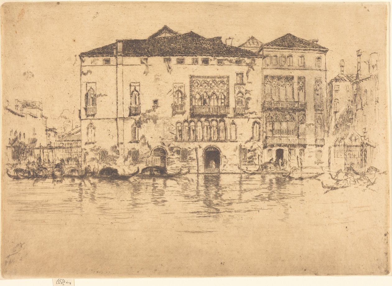 Les palais - James McNeill Whistler