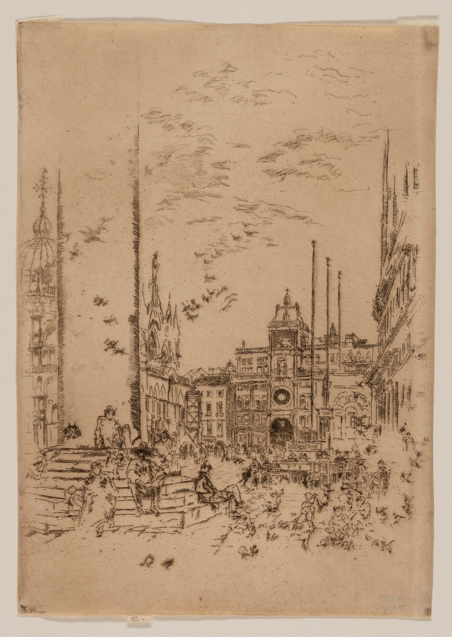 La Piazzetta - James McNeill Whistler