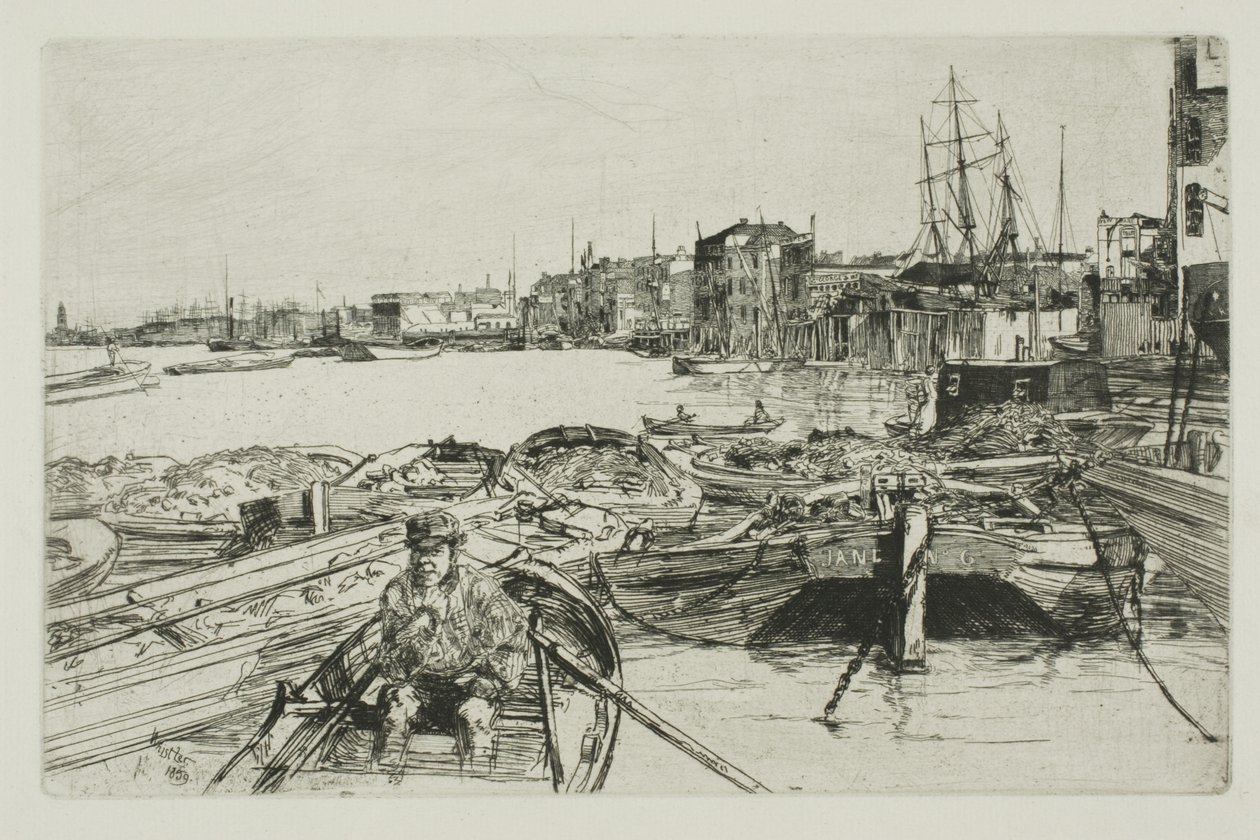 La piscine - James Abbott McNeill Whistler