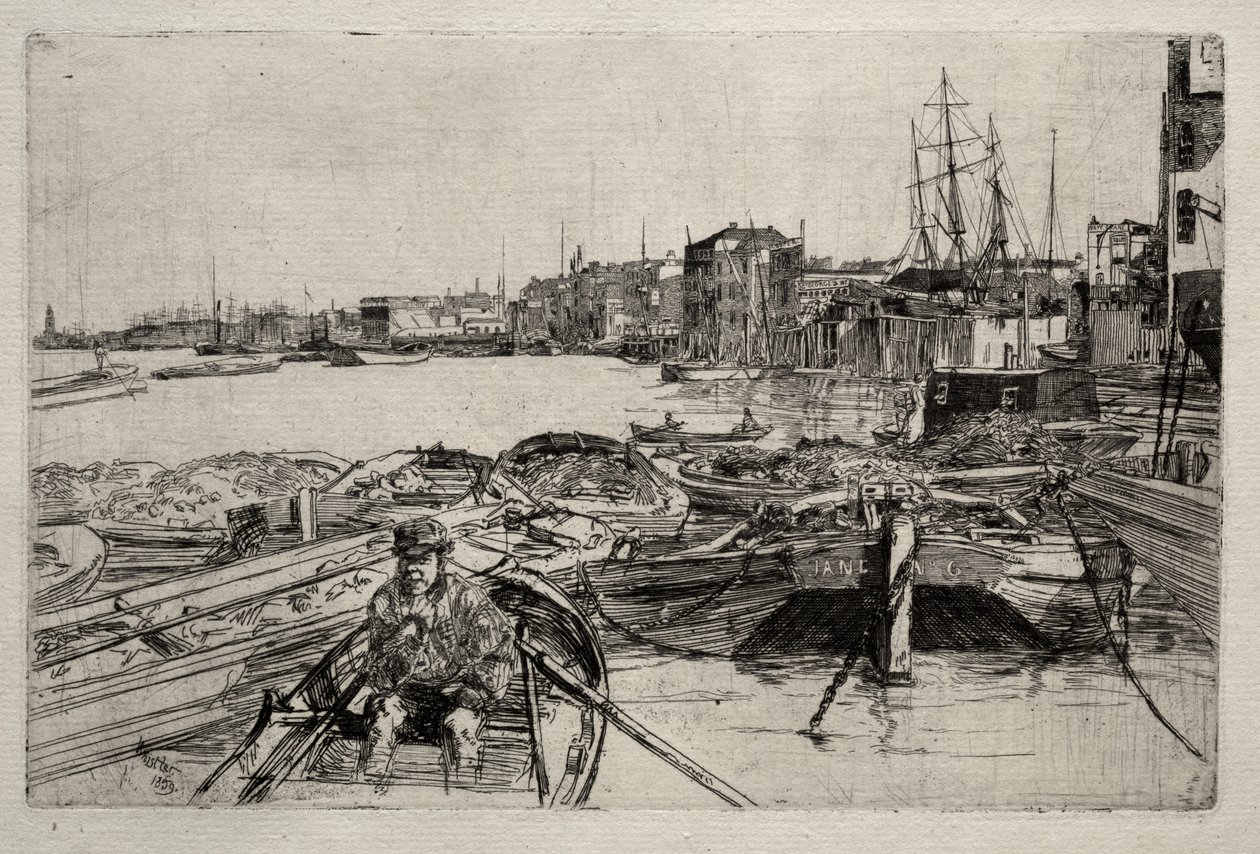 La piscine - James McNeill Whistler