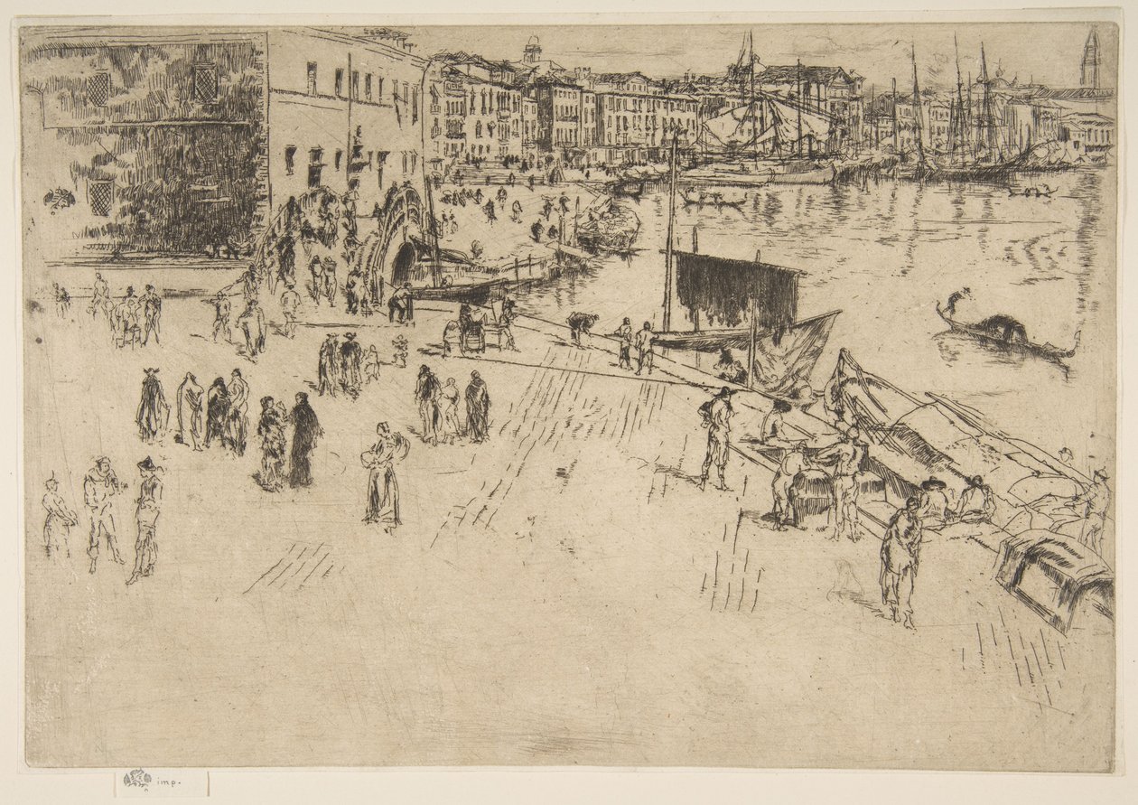 La Riva, no 1 - James McNeill Whistler