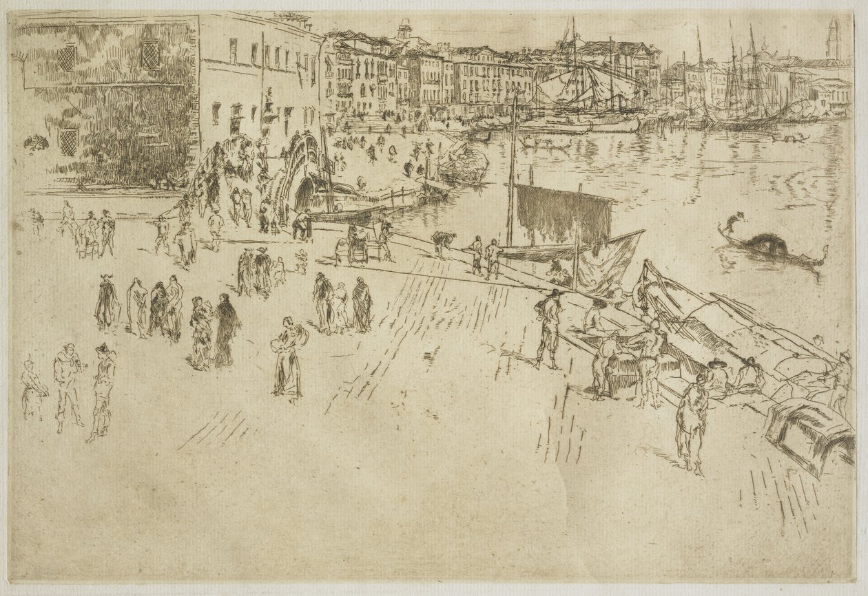 Le Riva, n° 1 - James McNeill Whistler