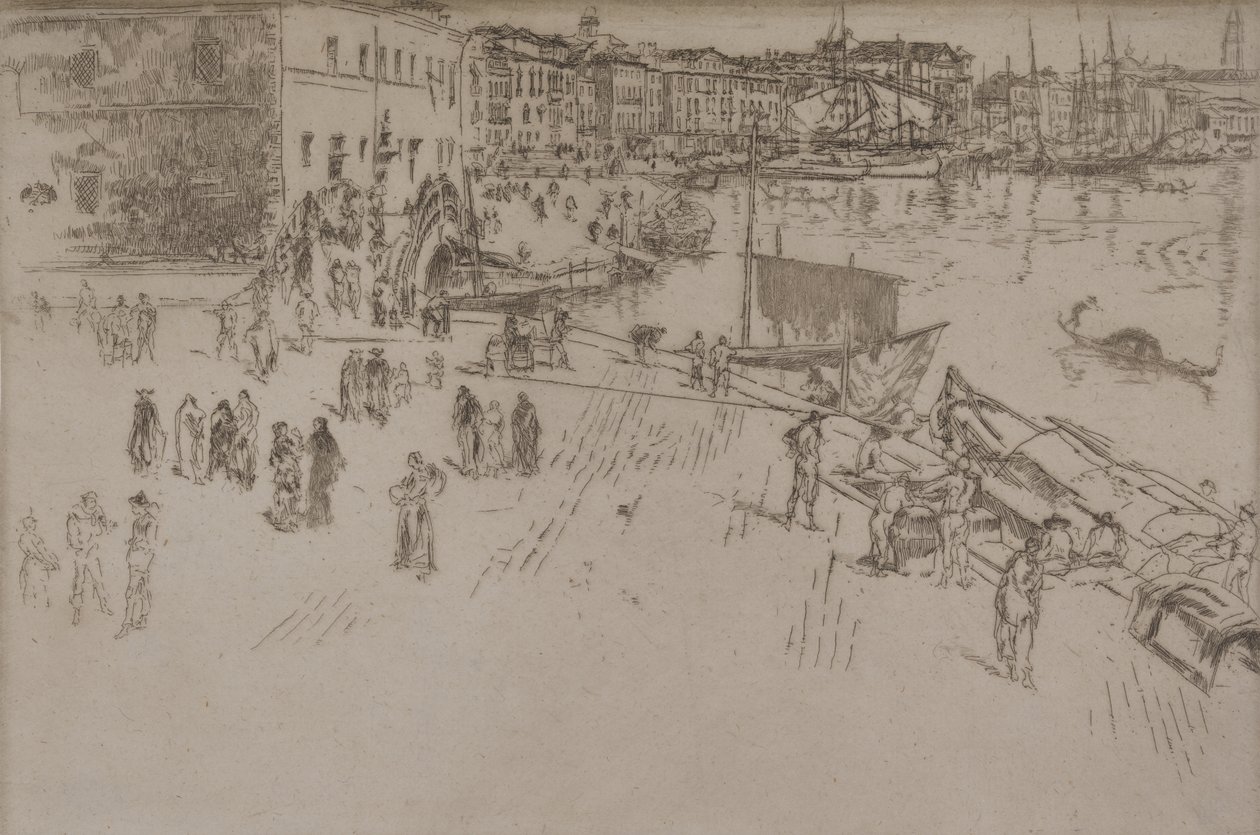 La Riva, no 1 - James McNeill Whistler