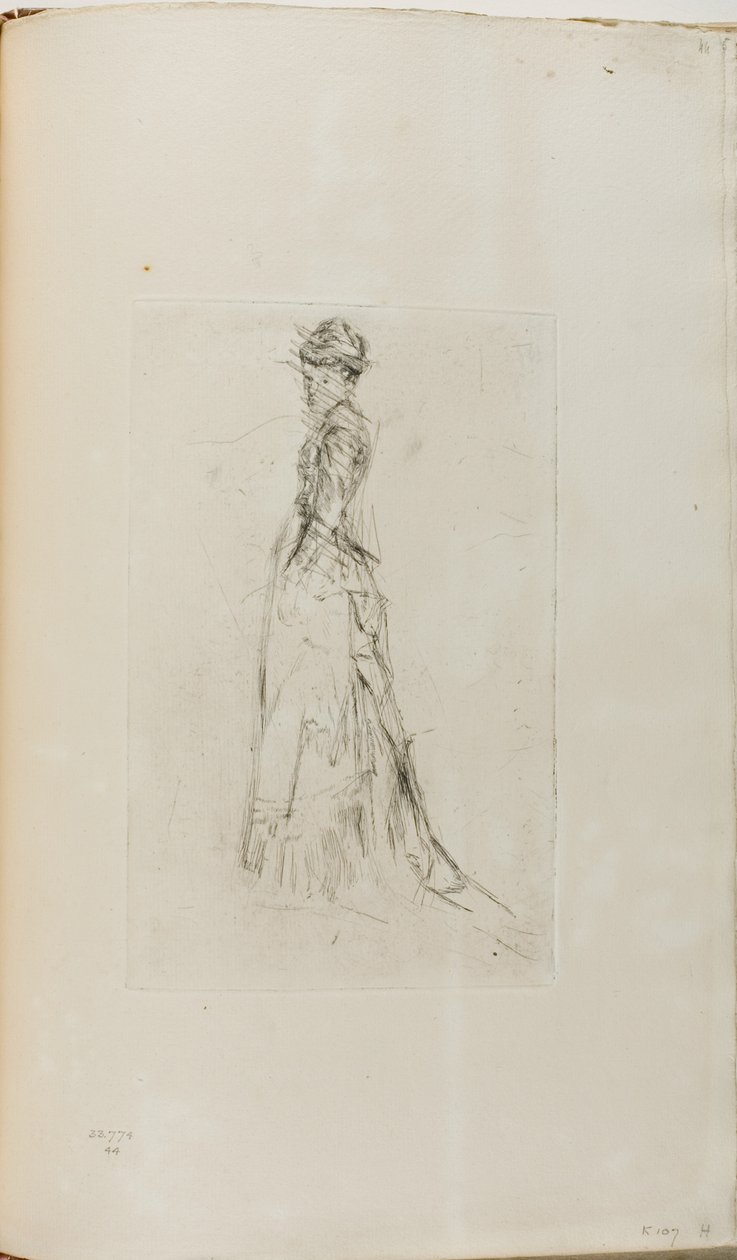 La Robe de soie - James Abbott McNeill Whistler