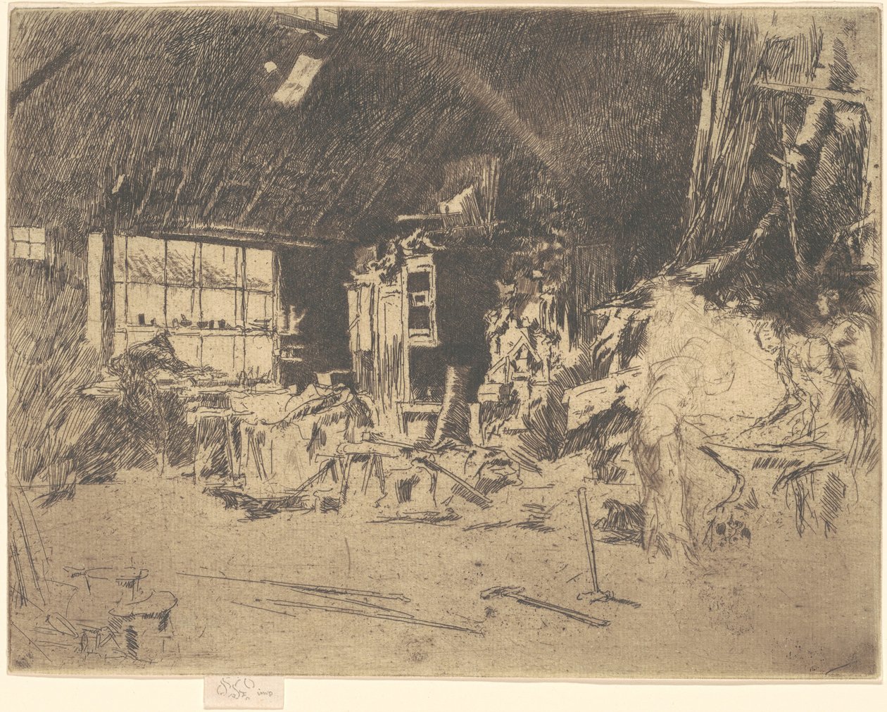 La Forge - James Abbott McNeill Whistler