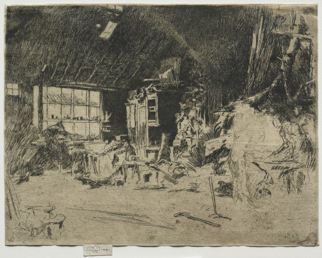 La forge - James McNeill Whistler