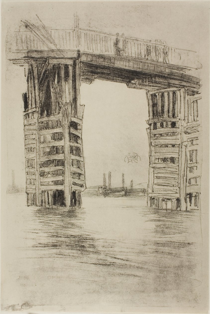 Le Grand Pont - James Abbott McNeill Whistler