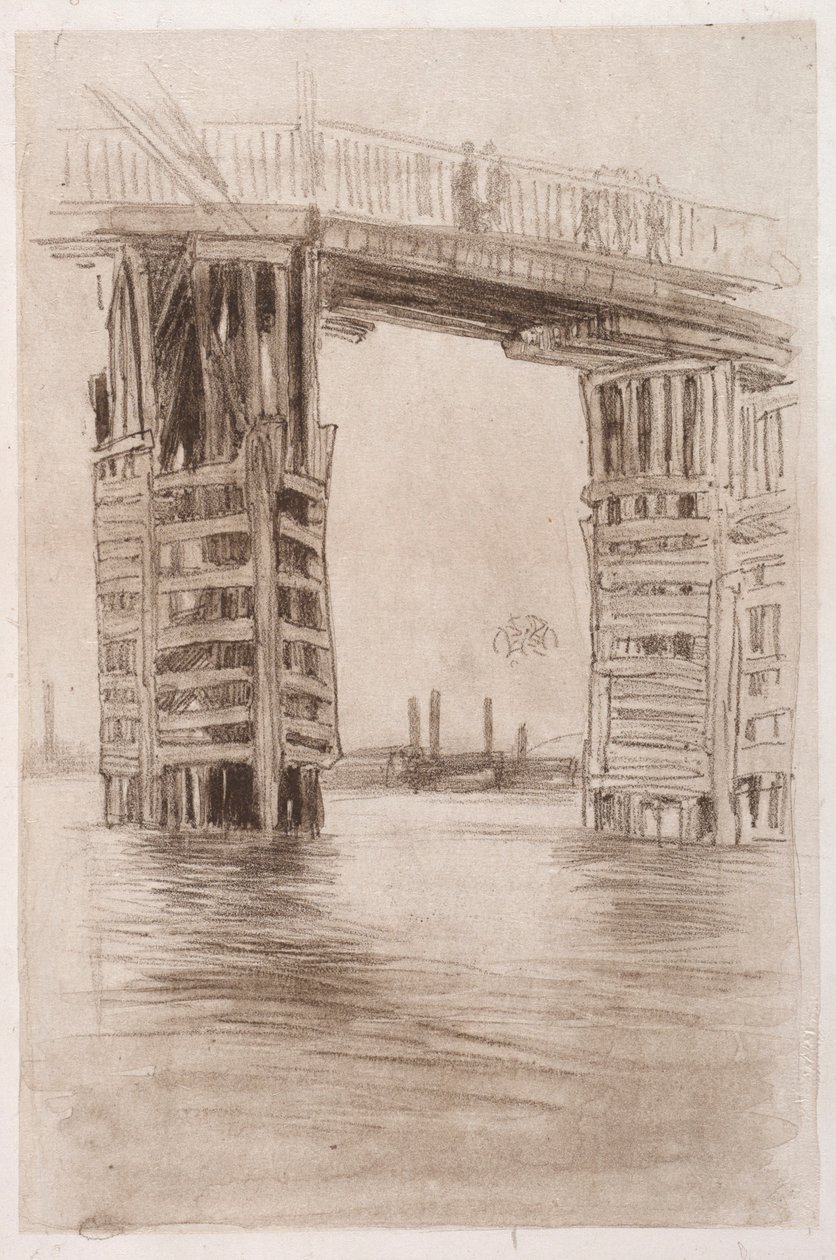 Le grand pont - James McNeill Whistler