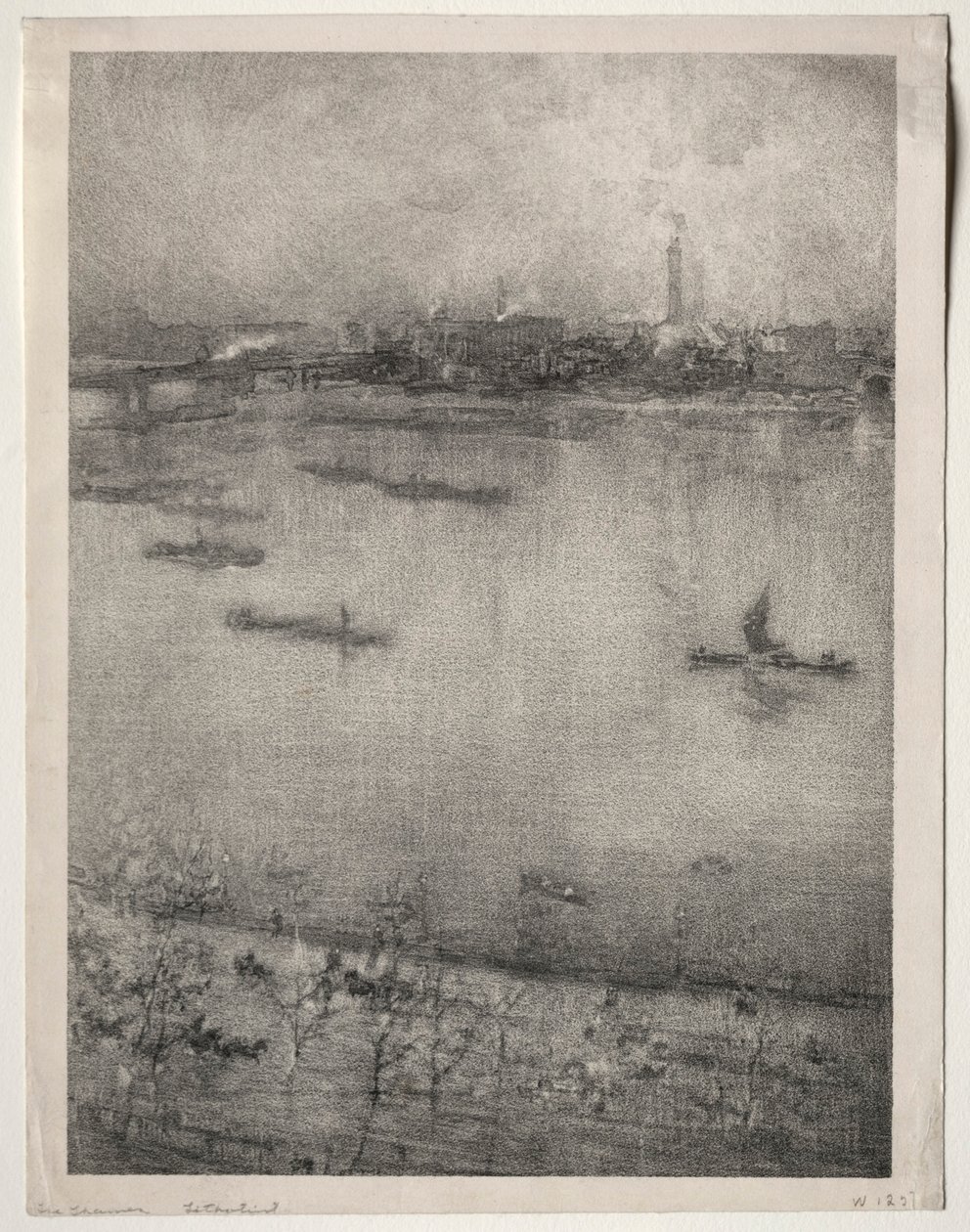 La Tamise - James McNeill Whistler