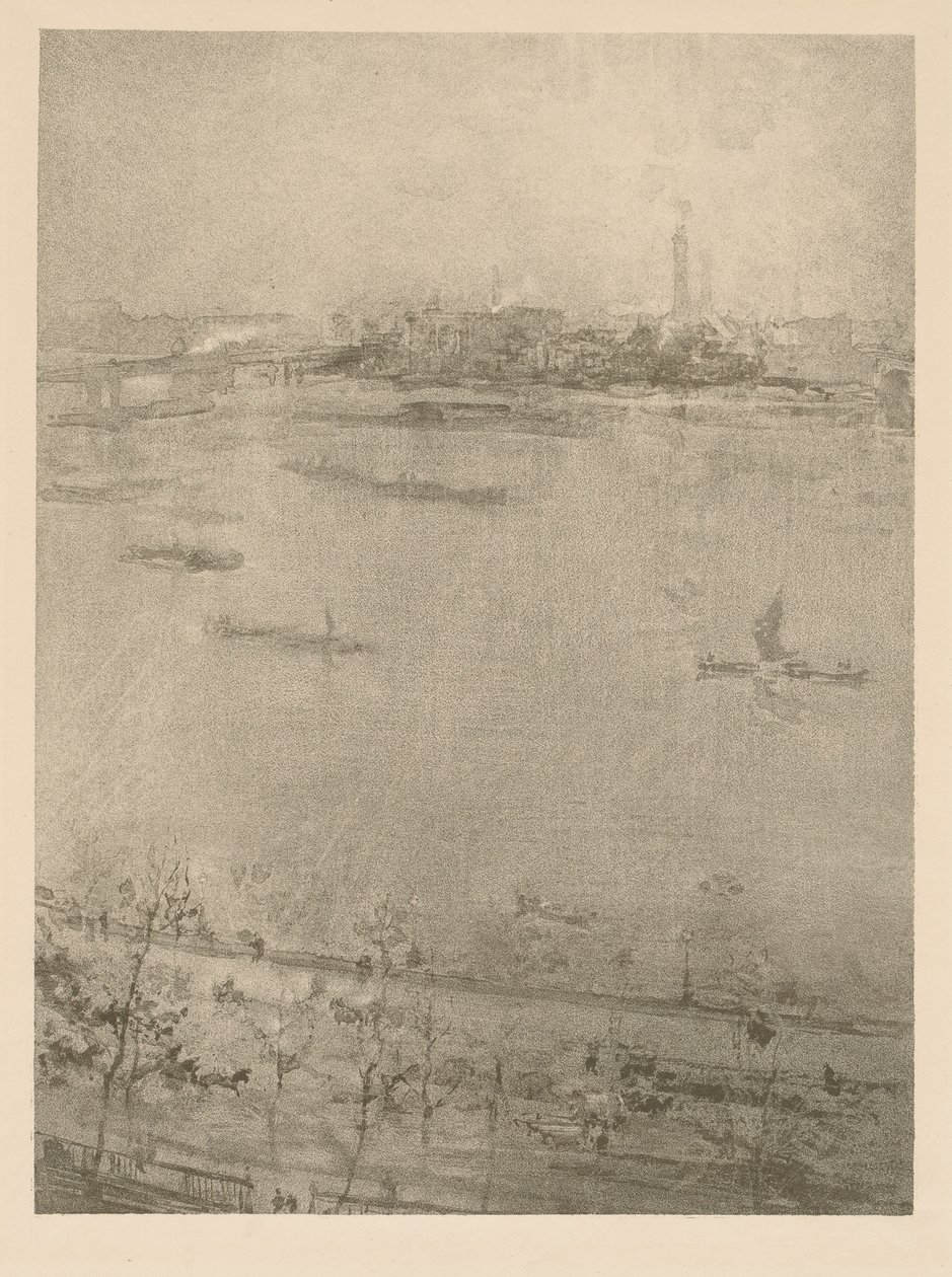 La Tamise - James McNeill Whistler