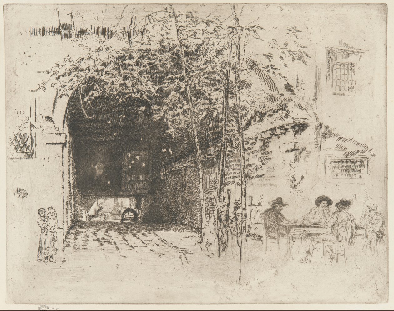 Le Traghetto - James Abbott McNeill Whistler