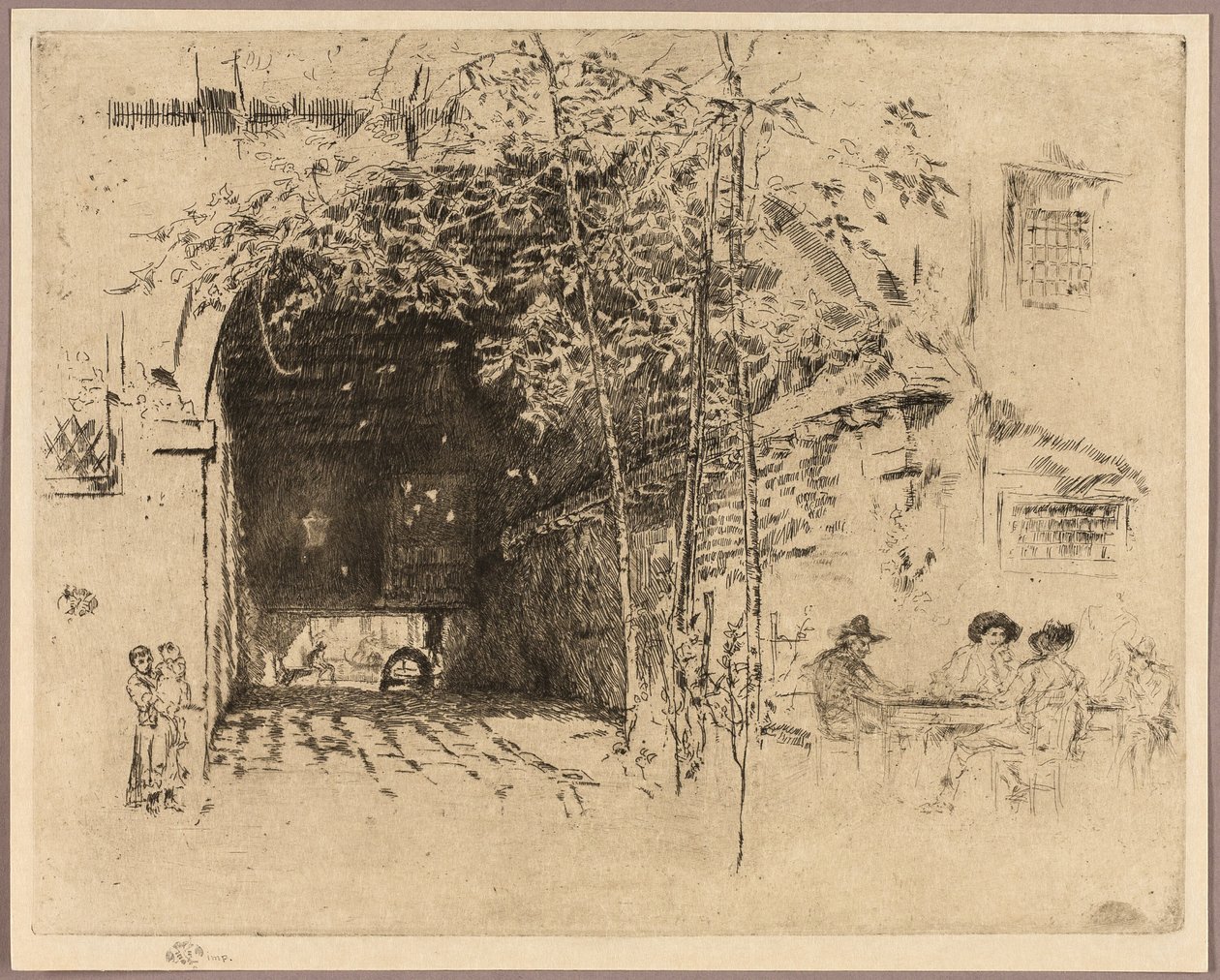 Le Traghetto, No. 2 - James Abbott McNeill Whistler