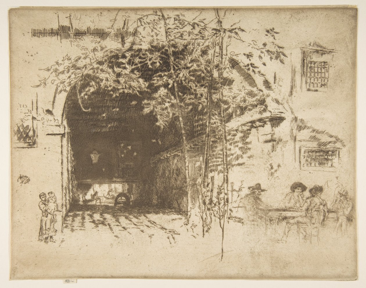 The Traghetto, n° 2 - James McNeill Whistler