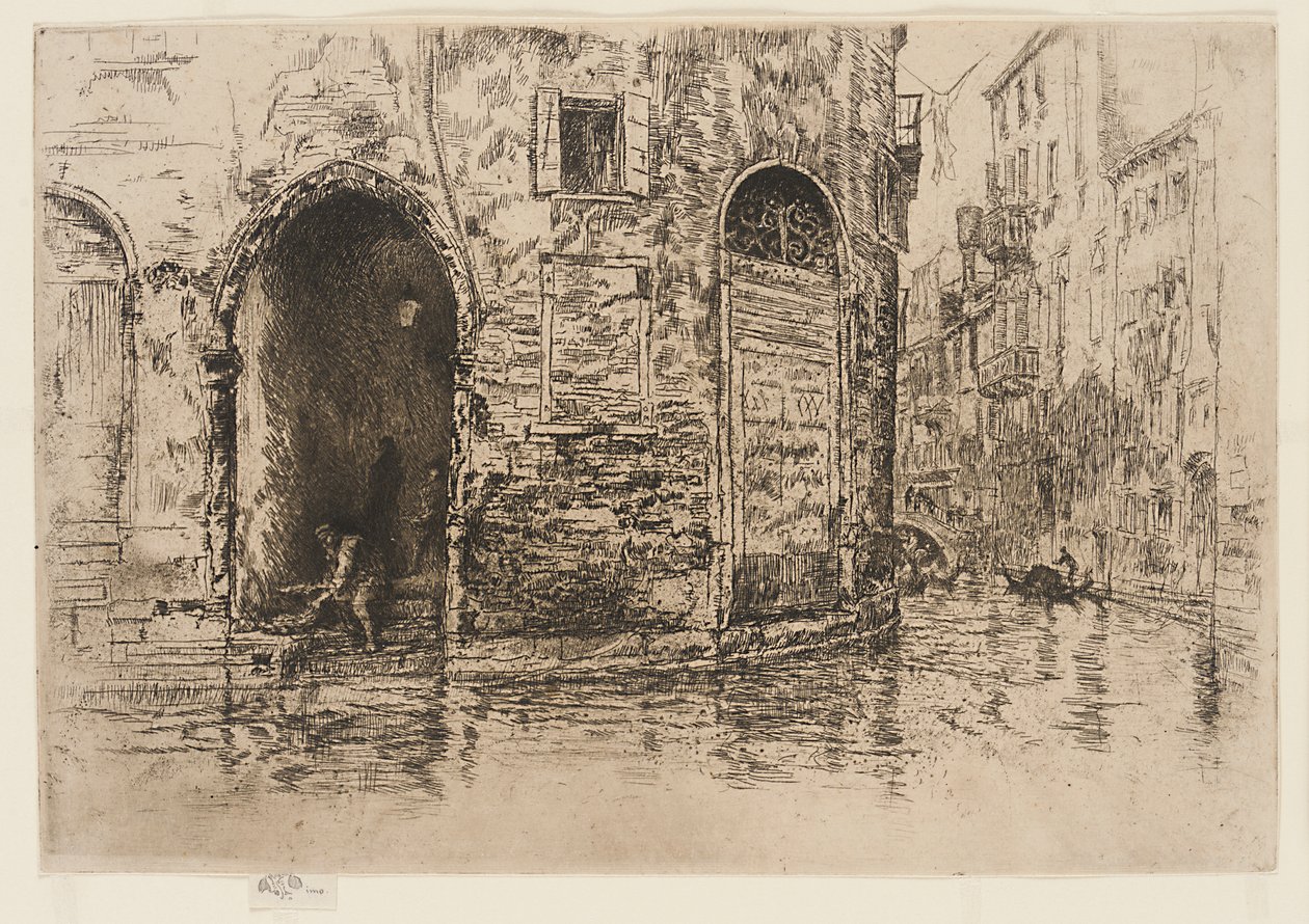 Les deux portes - James Abbott McNeill Whistler