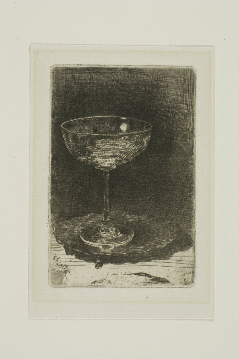 Le Verre de vin - James Abbott McNeill Whistler