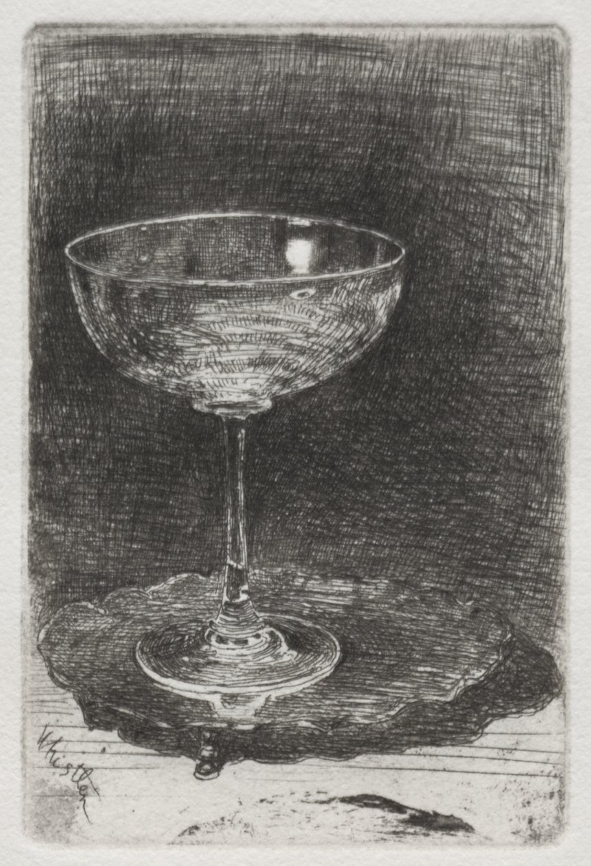 Le verre à vin - James McNeill Whistler