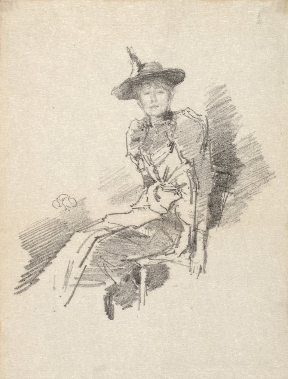 Le chapeau ailé - James McNeill Whistler