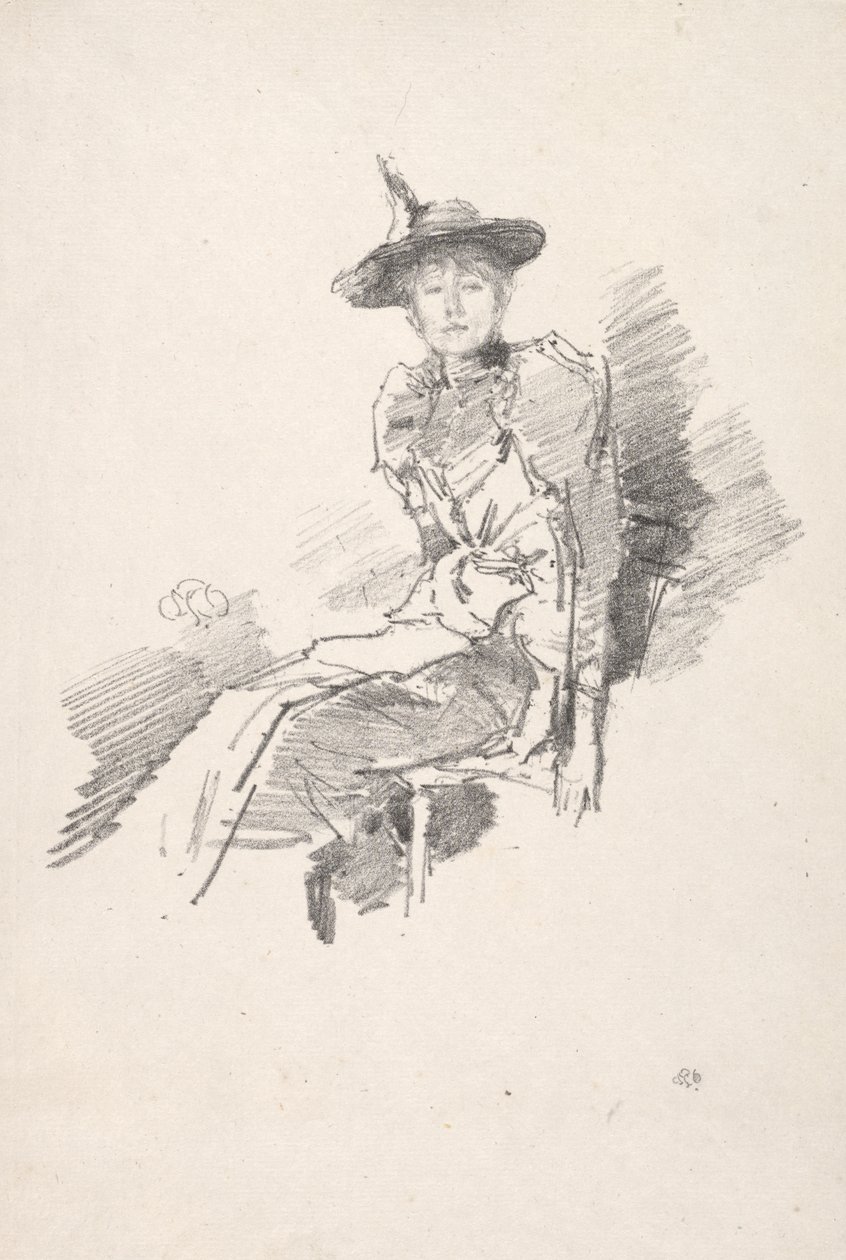 Le chapeau ailé - James McNeill Whistler