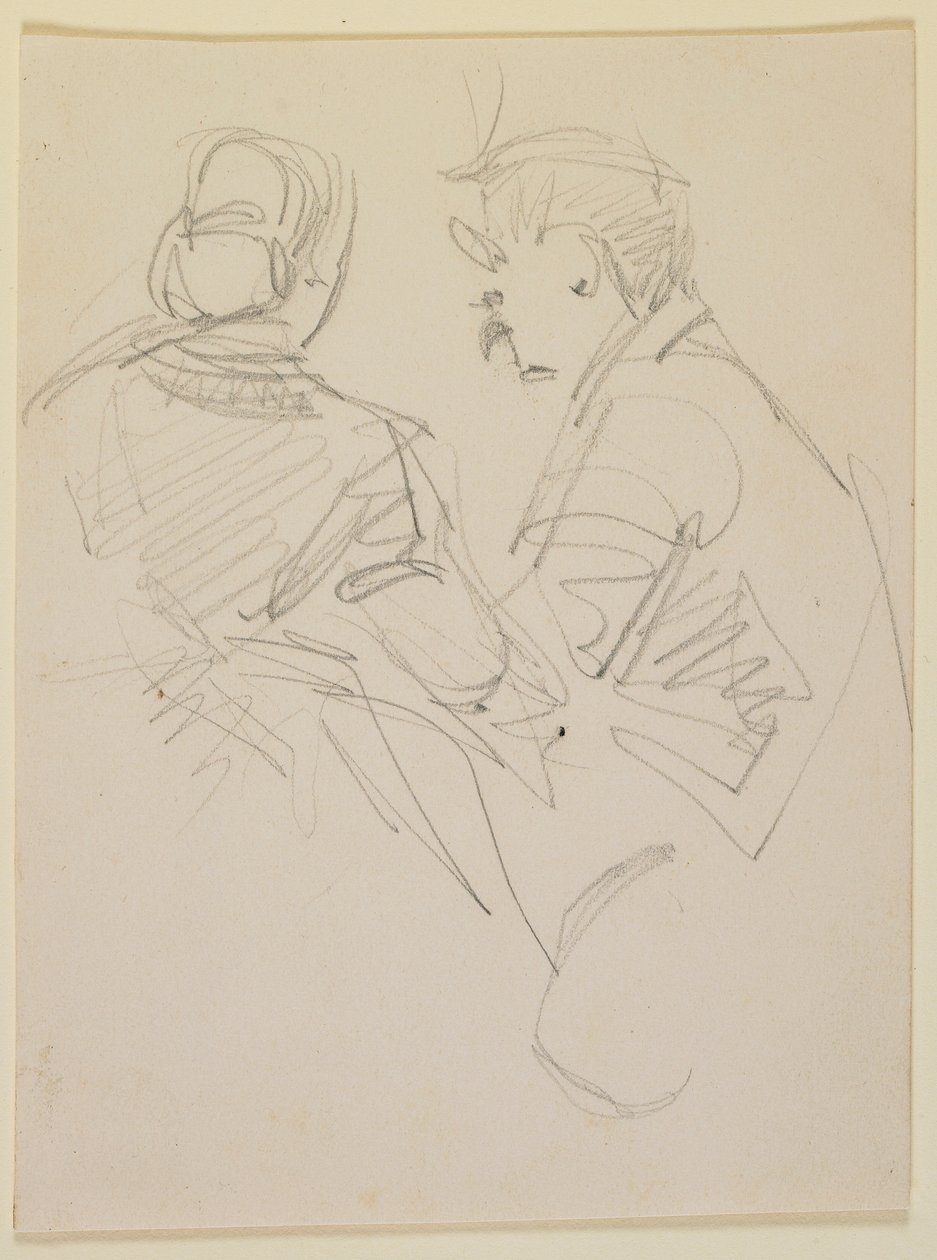 Deux figures - James Abbott McNeill Whistler