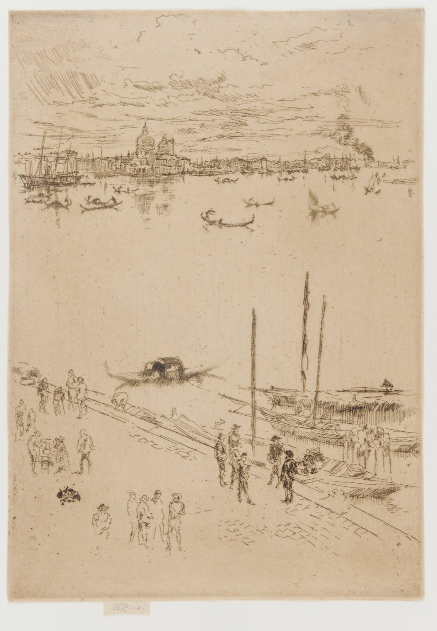 Venise debout - James Abbott McNeill Whistler