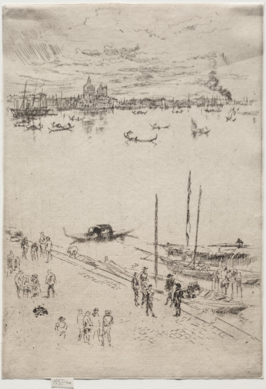 Venise debout - James McNeill Whistler