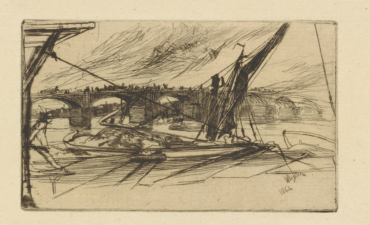 Pont de Vauxhall - James Abbott McNeill Whistler