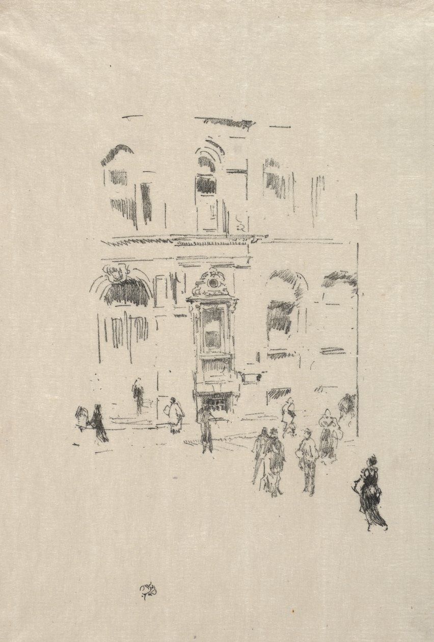 Victoria Club - James McNeill Whistler