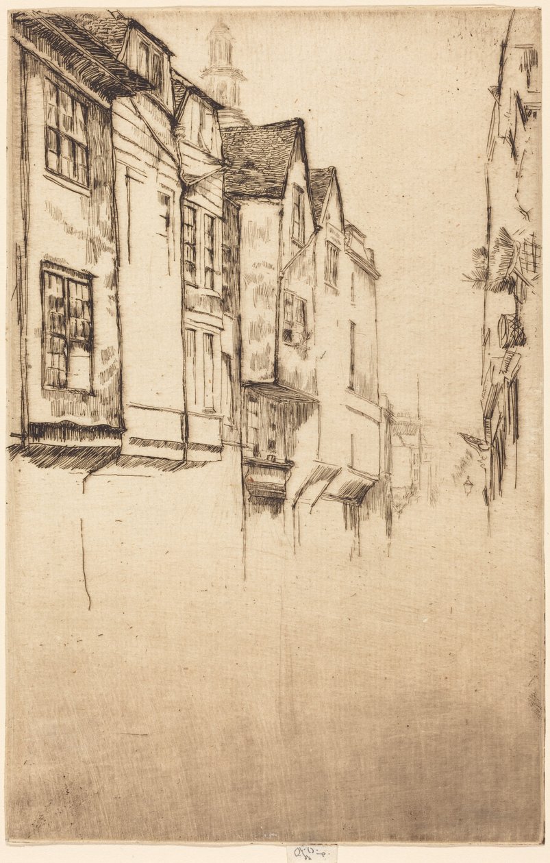 Wych Street - James McNeill Whistler