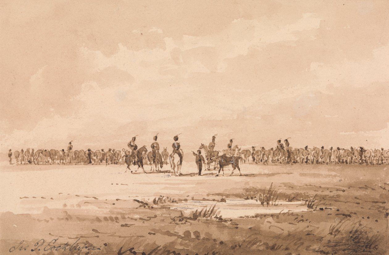 Cavalerie démontée - James Pattison Cockburn