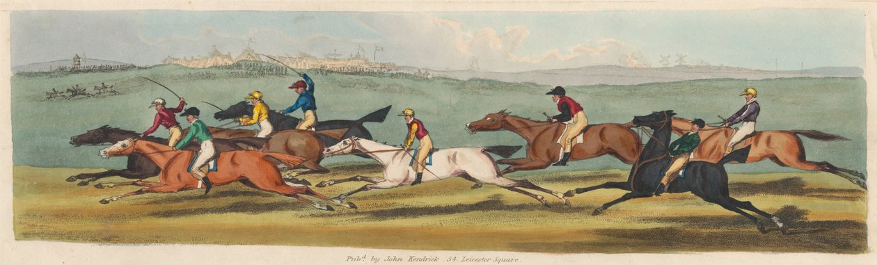 Course [lot de quatre] :  4.  Course - James Pollard