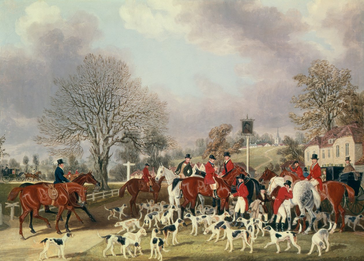 La chasse au Hertfordshire - James Pollard