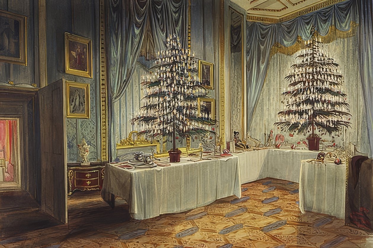 Arbres de Noël de la duchesse de Kent au château de Windsor - James Roberts