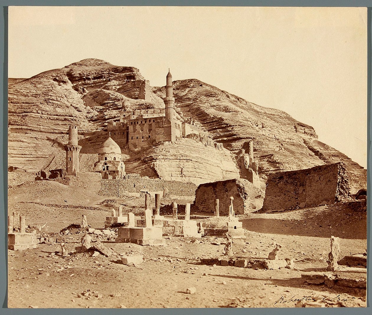 Égypte. Le Caire. Fort de Muhammad Ali près du plateau de Mukattam (XVIIIe/XIXe siècle) - James Robertson