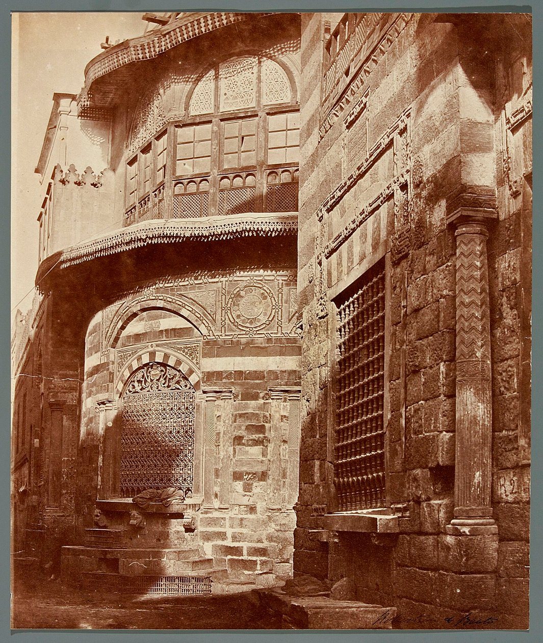 Égypte. Le Caire. Sabil - Kuttab du sultan Mahmoud (1750) - James Robertson