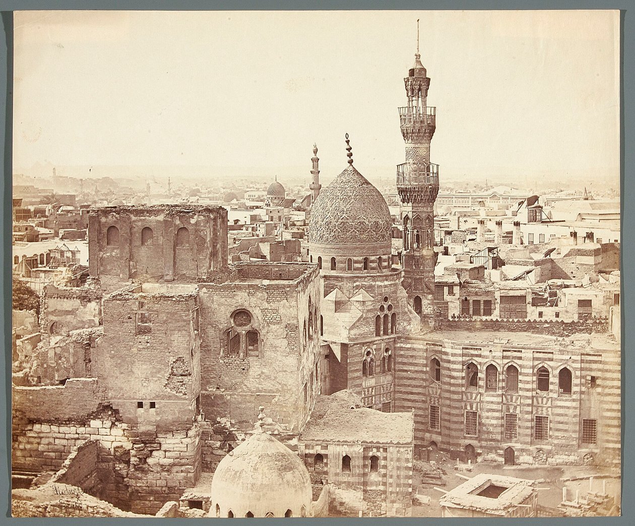 Égypte. Le Caire. Vue d