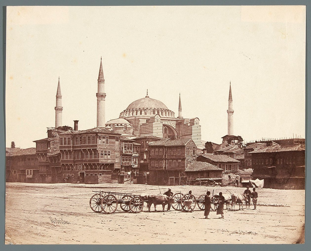 « Sainte-Sophie » [Istanbul. Mosquée Ayasofya (Sainte-Sophie)] - James Robertson