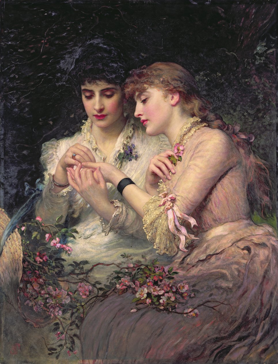 Une épine parmi les roses - James Sant