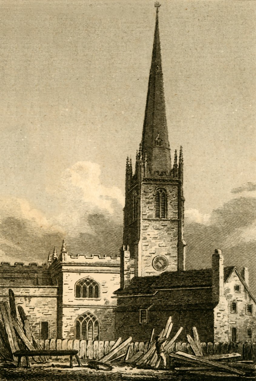 Église Saint-Nicolas, Liverpool, 1812 - James Sargant Storer