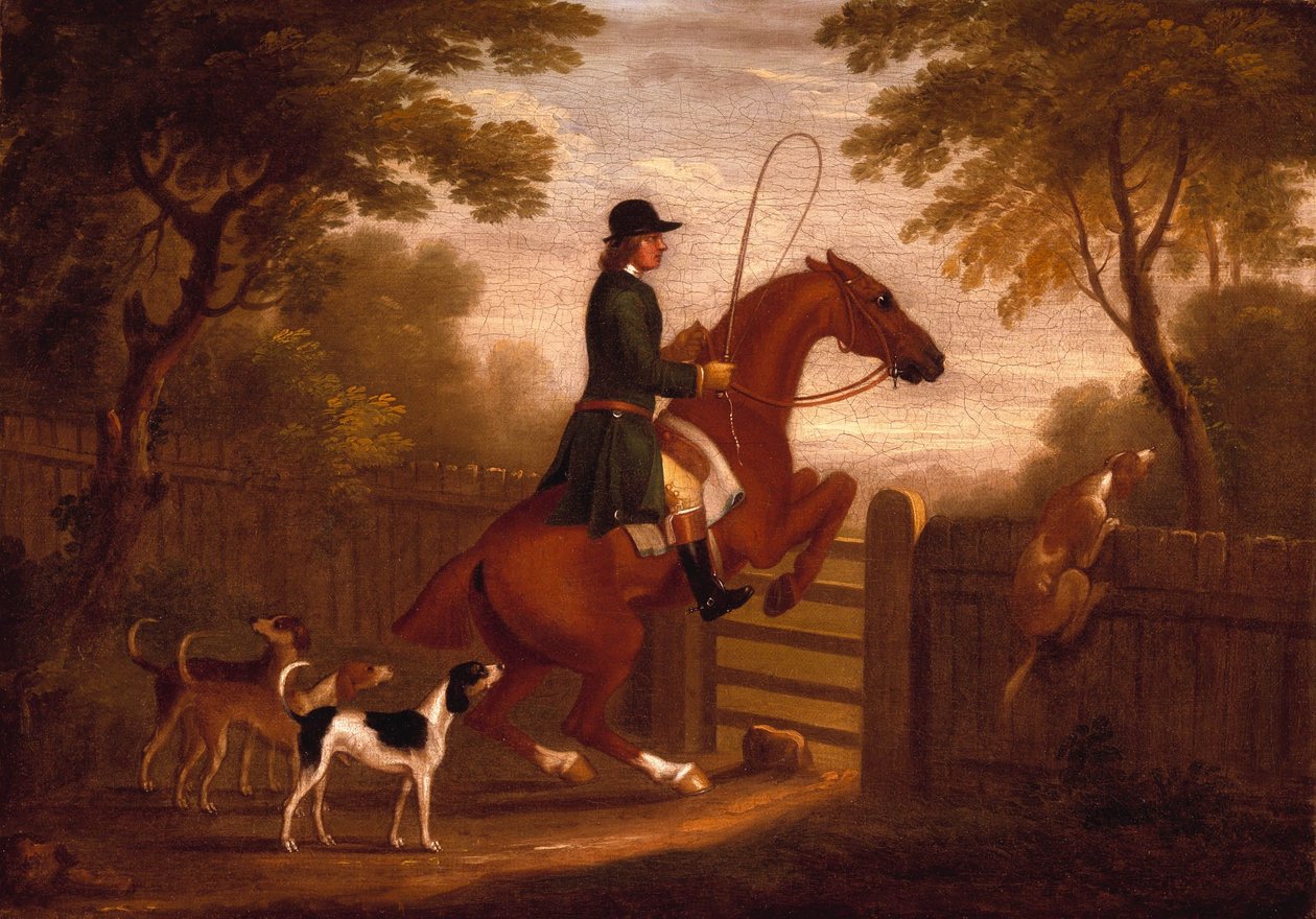 Sauter la porte par James Seymour - James Seymour