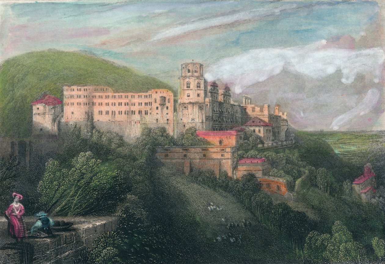 Heidelberg, vers 1834 - James Tibbitts Willmore