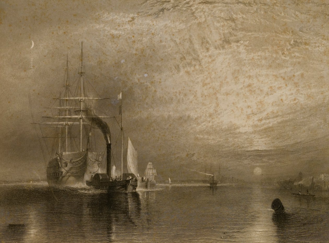 Le vieux Temeraire - James Tibbitts Willmore